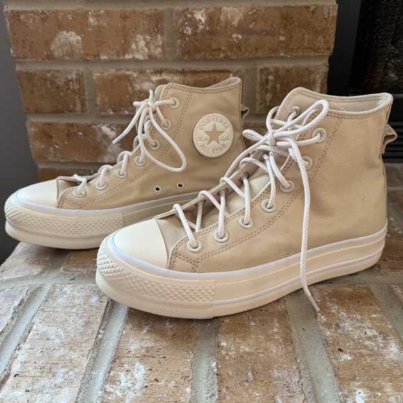 Converse Chuck Taylor All Star Lift High Top Platform Sneakers Women’s 8 EUC - Picture 6 of 10
